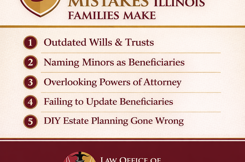 5 Common Estate Planning Mistakes Illinois Families Make (and How to Avoid Them)