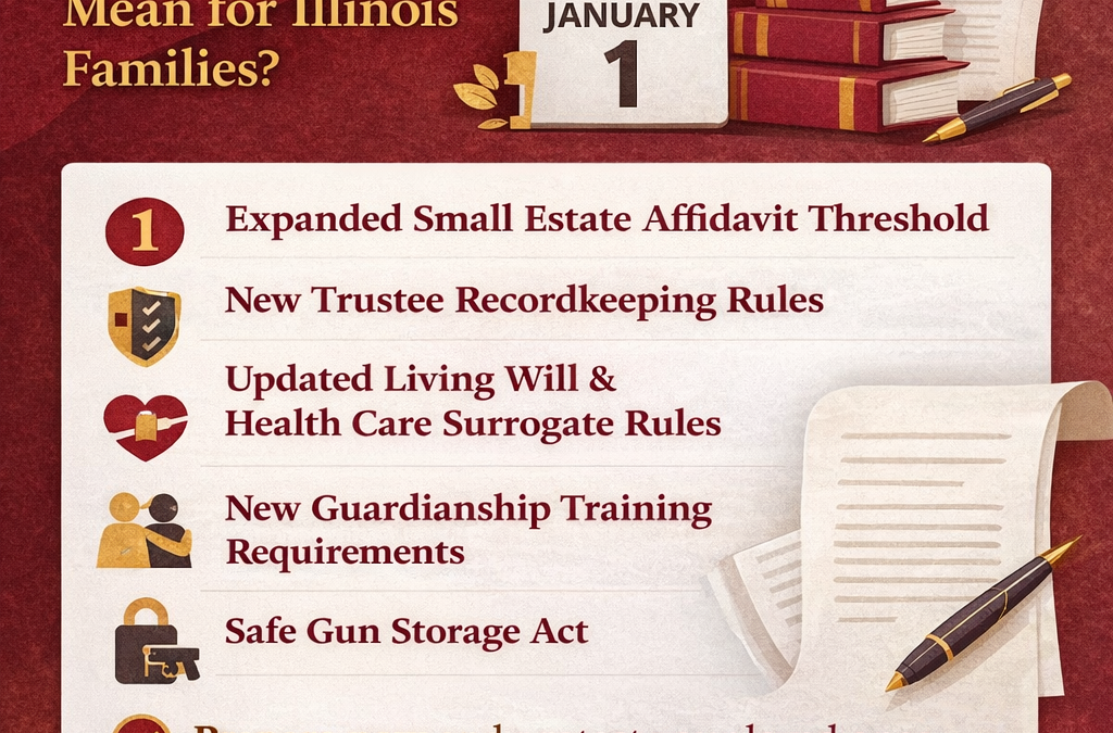Top 5 Illinois Laws Taking Effect January 1, 2026 — What They Mean for Illinois Families