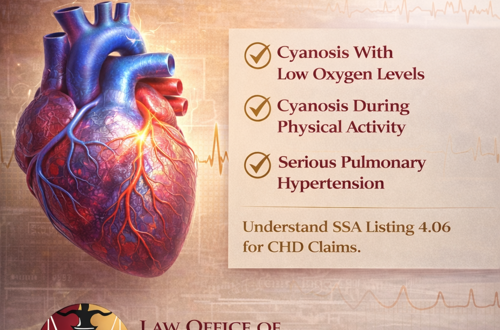When Congenital Heart Disease Qualifies for Social Security Disability Benefits