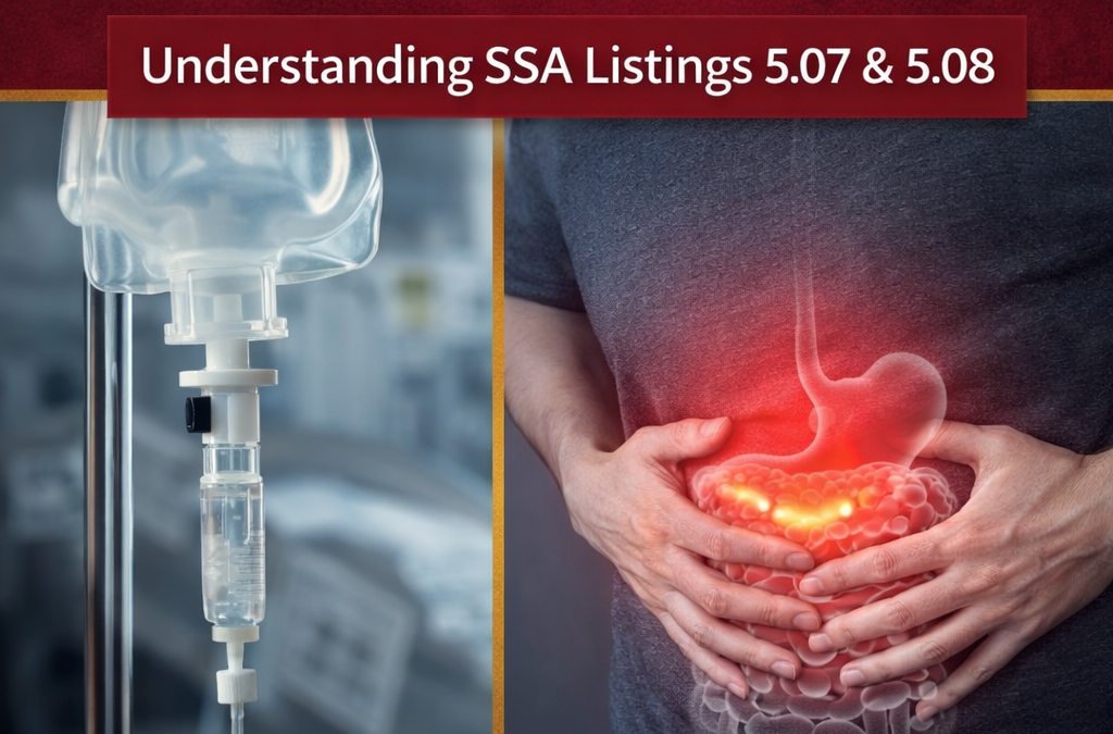 When Serious Digestive Disorders Qualify for Social Security Disability Benefits