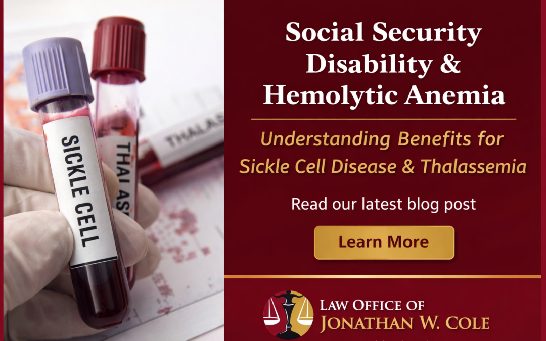 Social Security Disability and Hemolytic Anemias: Understanding Listing 7.05