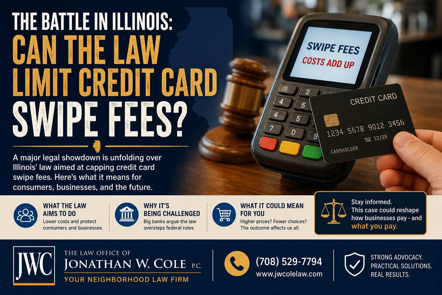 Illinois’s Attempt to Limit Credit Card Swipe Fees Sparks Legal Battle ...