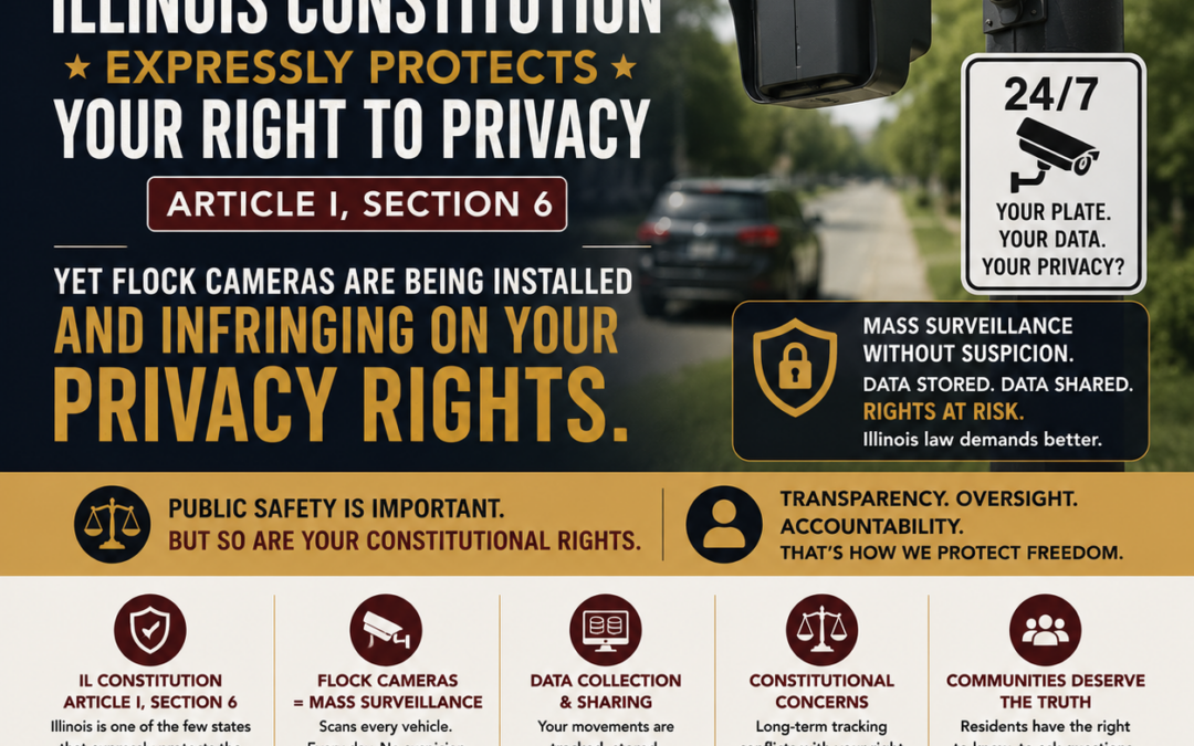 Illinois Constitution vs. License Plate Cameras: Are Flock Cameras Infringing on Your Right to Privacy?